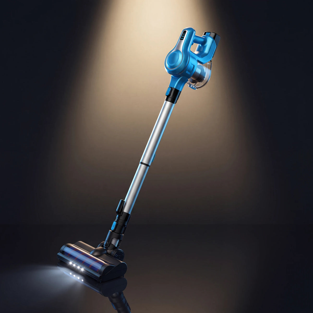 Kolnar S6 cordless vacuum in blue with single battery