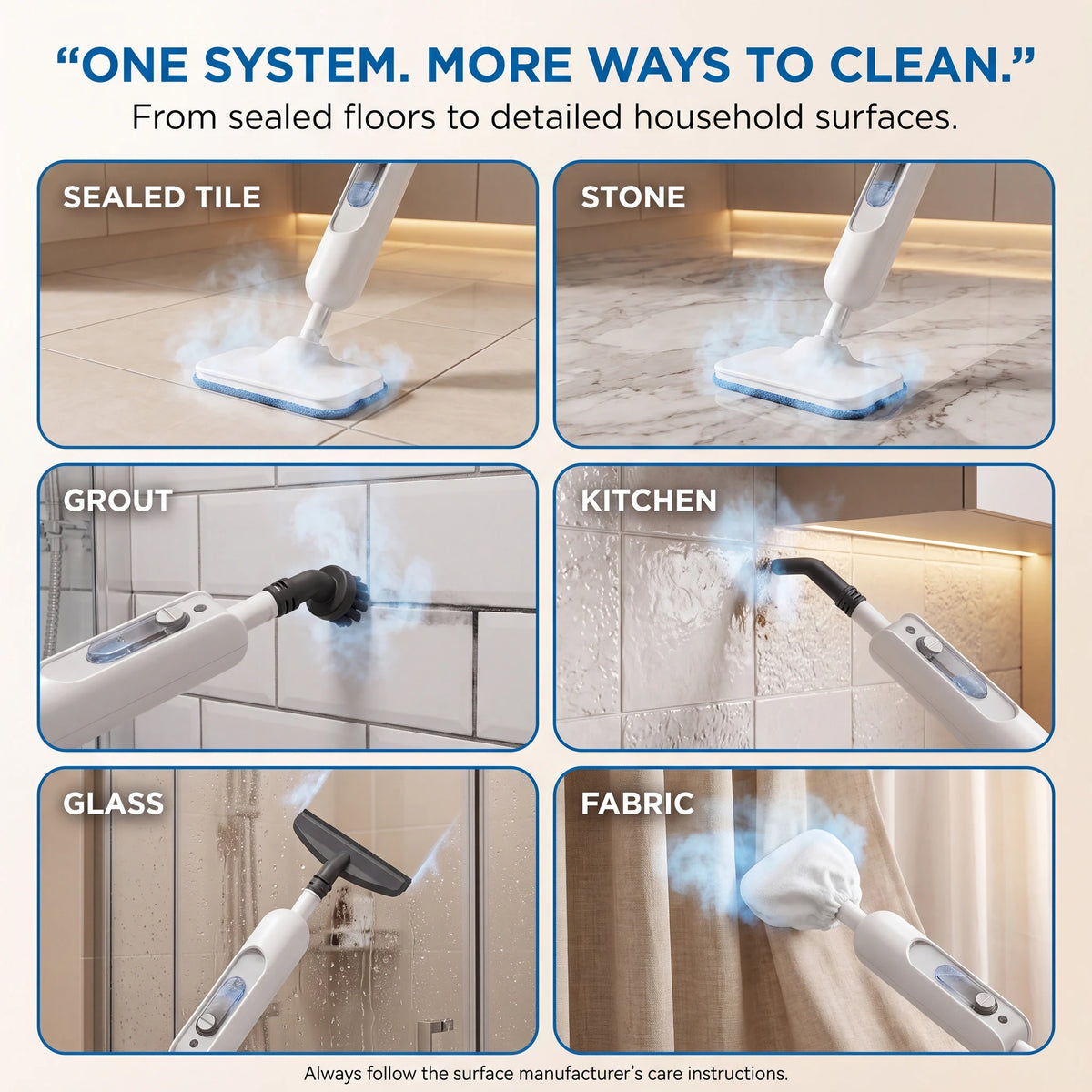 Kolnar SteamScrub 6-in-1 steam mop – photo 5