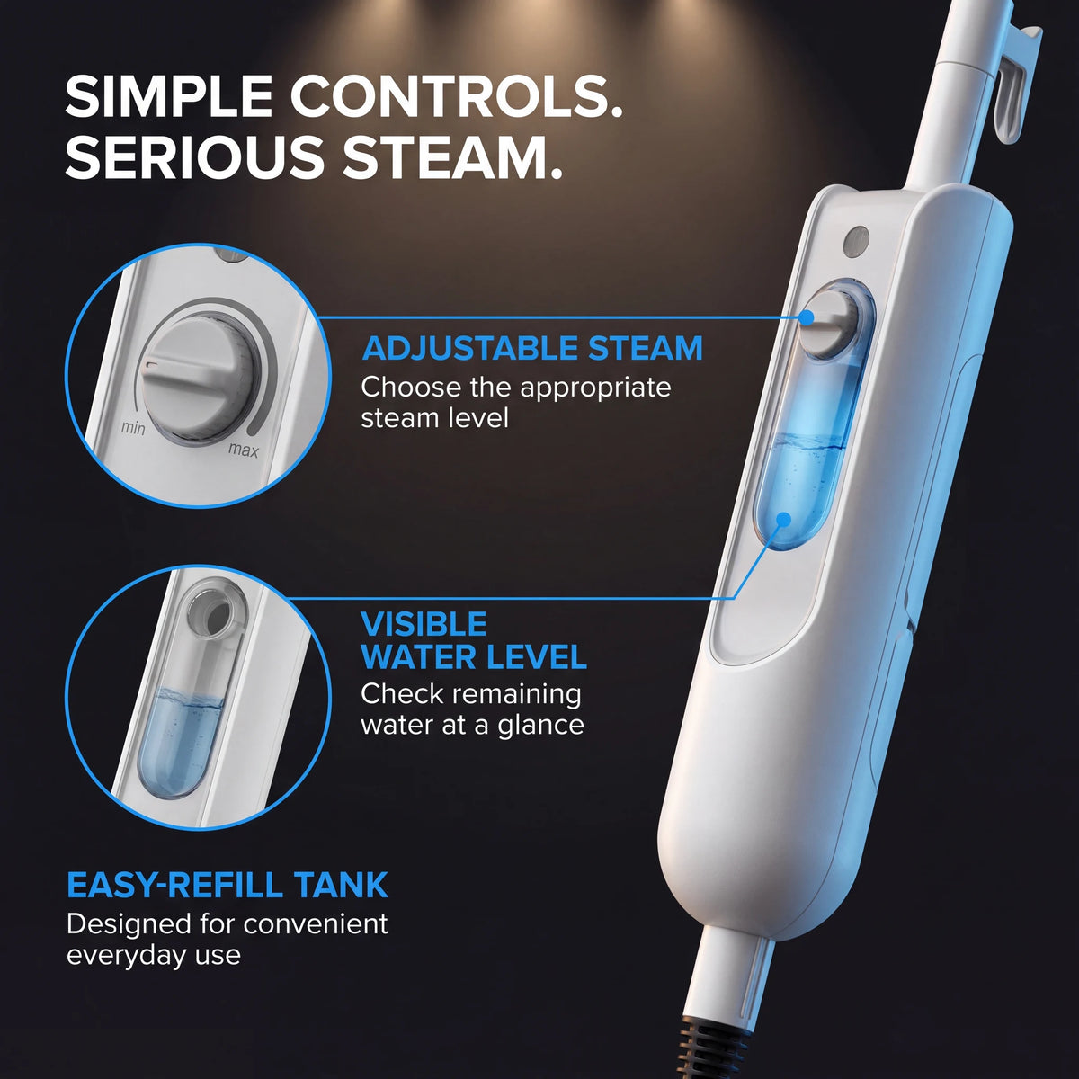 Kolnar SteamScrub 6-in-1 steam mop – photo 8