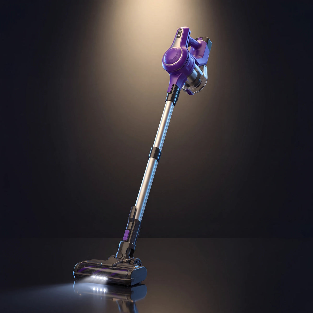 Kolnar S6 cordless vacuum in purple with single battery