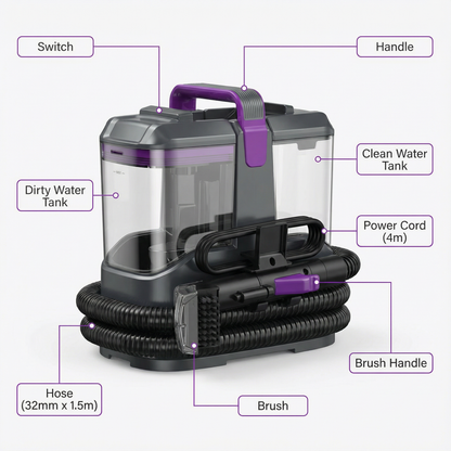 Kolnar SpotClean Pro portable carpet and upholstery cleaner – photo 6