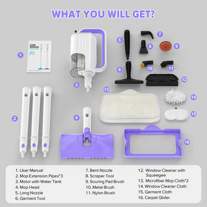 Kolnar SteamWave 11-in-1 steam mop – photo 6